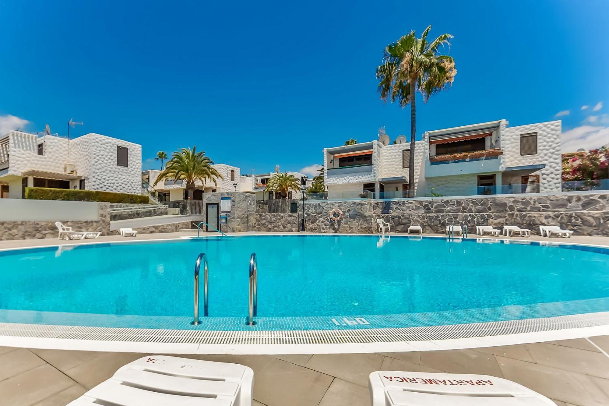 Two Bedroom Apartment, Near Playa De Las Americas, Free Wifi, Pool Buitenkant foto